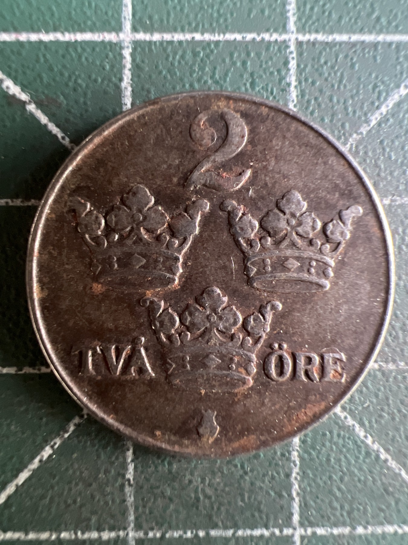 第578期 硬币专场 （无押金，捡漏，全场50包邮，偏远地区除外，接收代拍业务） 瑞典2欧尔 铁币