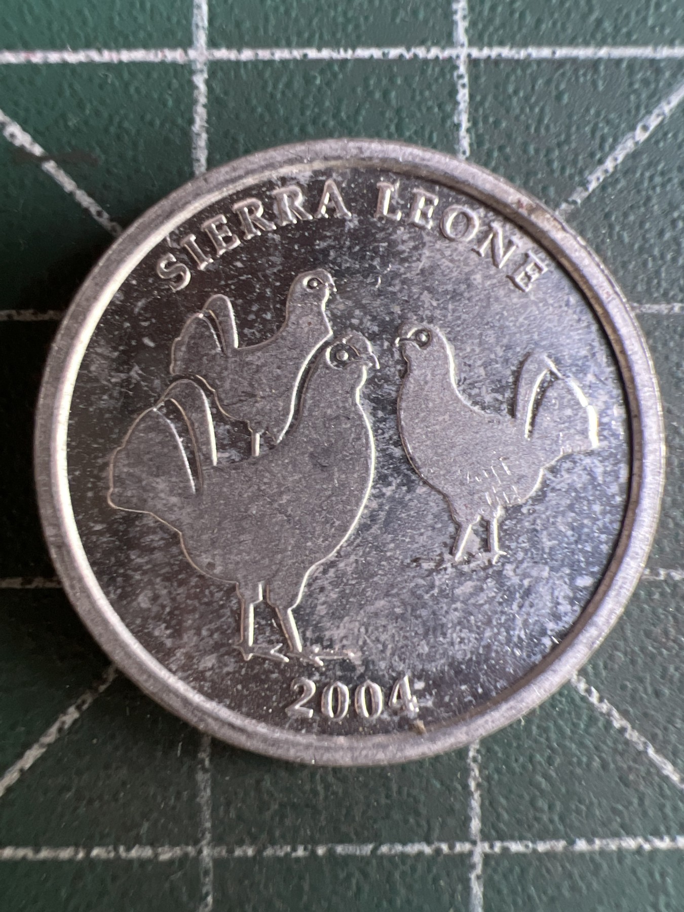 第580期 硬币专场 （无押金，捡漏，全场50包邮，偏远地区除外，接收代拍业务） 塞拉利昂5利昂