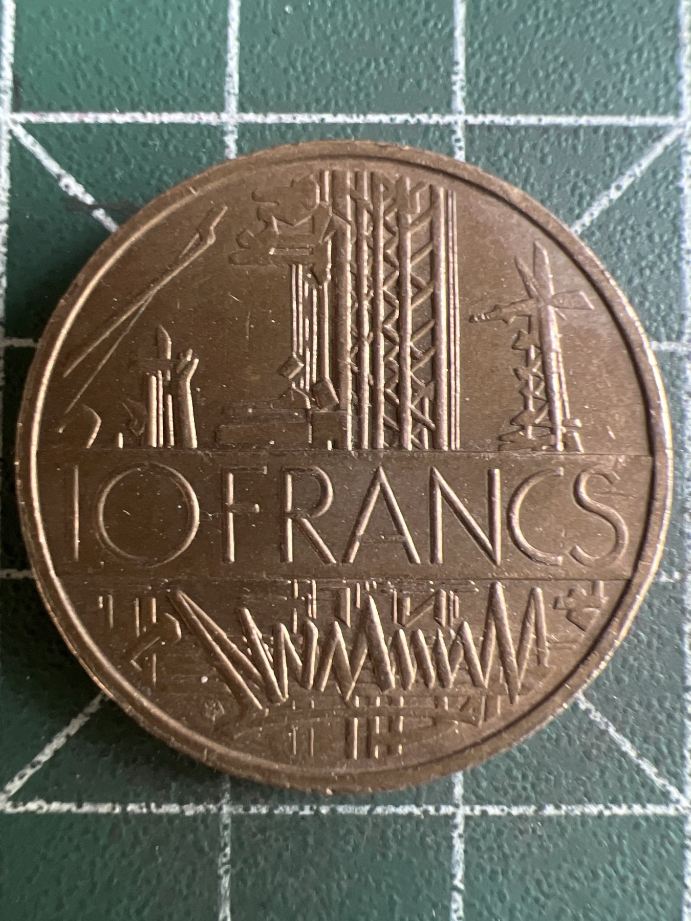 第580期 硬币专场 （无押金，捡漏，全场50包邮，偏远地区除外，接收代拍业务） 法国10法郎
