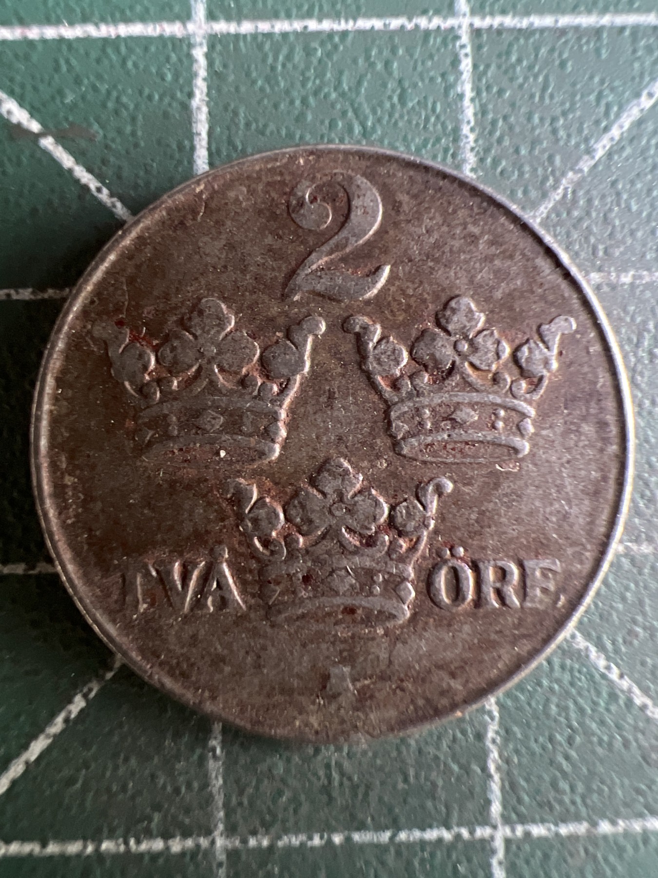 第579期 硬币专场 （无押金，捡漏，全场50包邮，偏远地区除外，接收代拍业务） 瑞典2欧尔 铁币