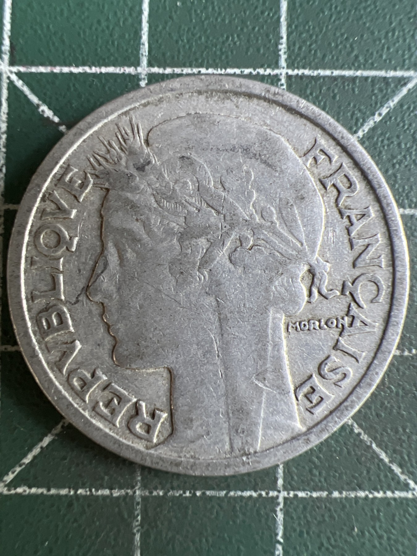 第596期 硬币专场 （无押金，捡漏，全场50包邮，偏远地区除外，接收代拍业务） 法国2法郎