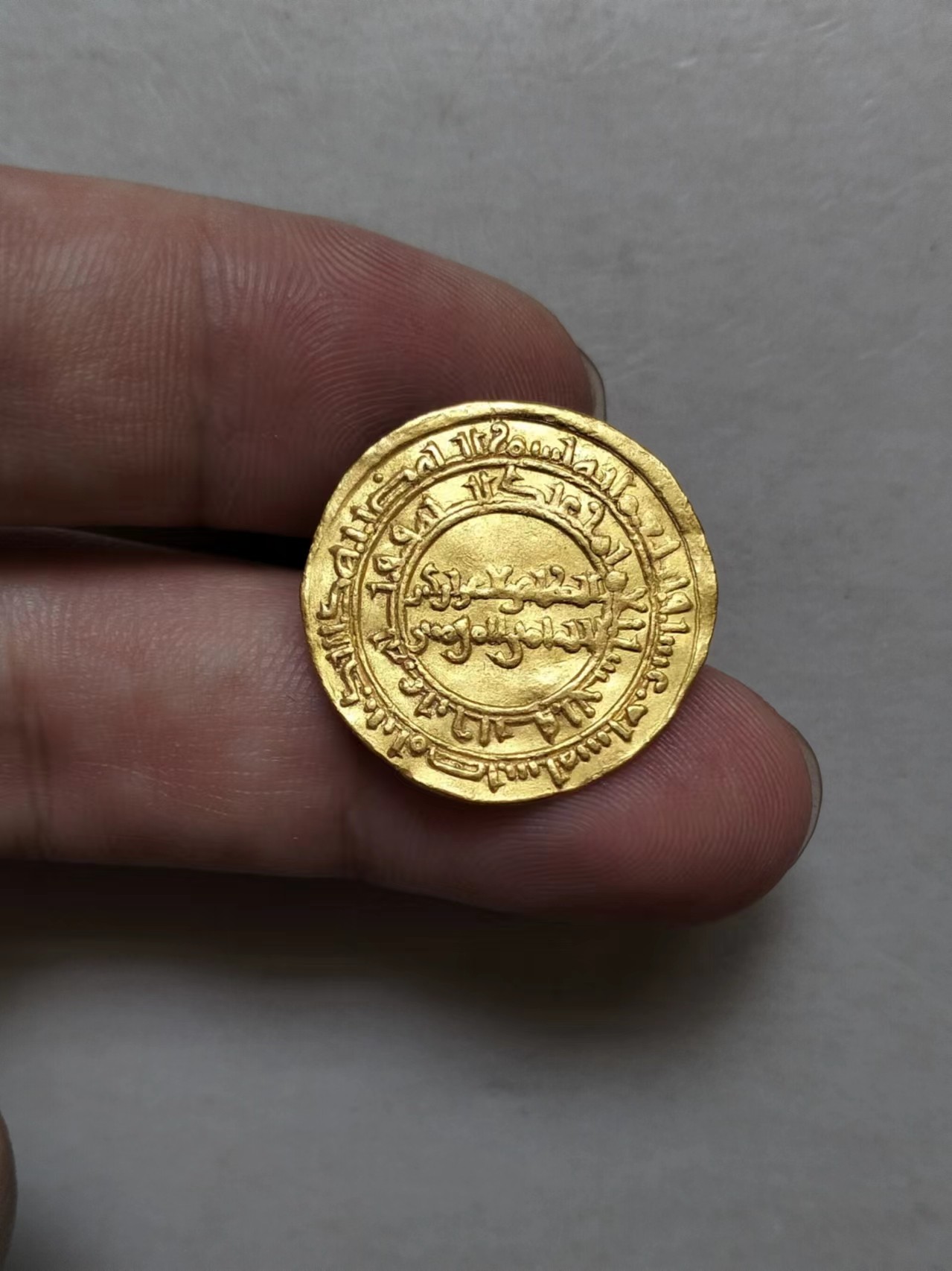 熊太乐钱币拍卖第2场 稀少的阿拉伯帝国法蒂玛王朝扎希尔哈里发金币