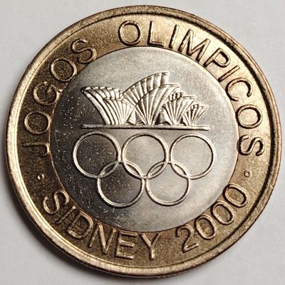 布加迪🐬～世界钱币🌾第 119 期 /  各国币及散币 - 葡萄牙🇵🇹2000年悉尼奥运会200埃斯库多纪念币原光好品