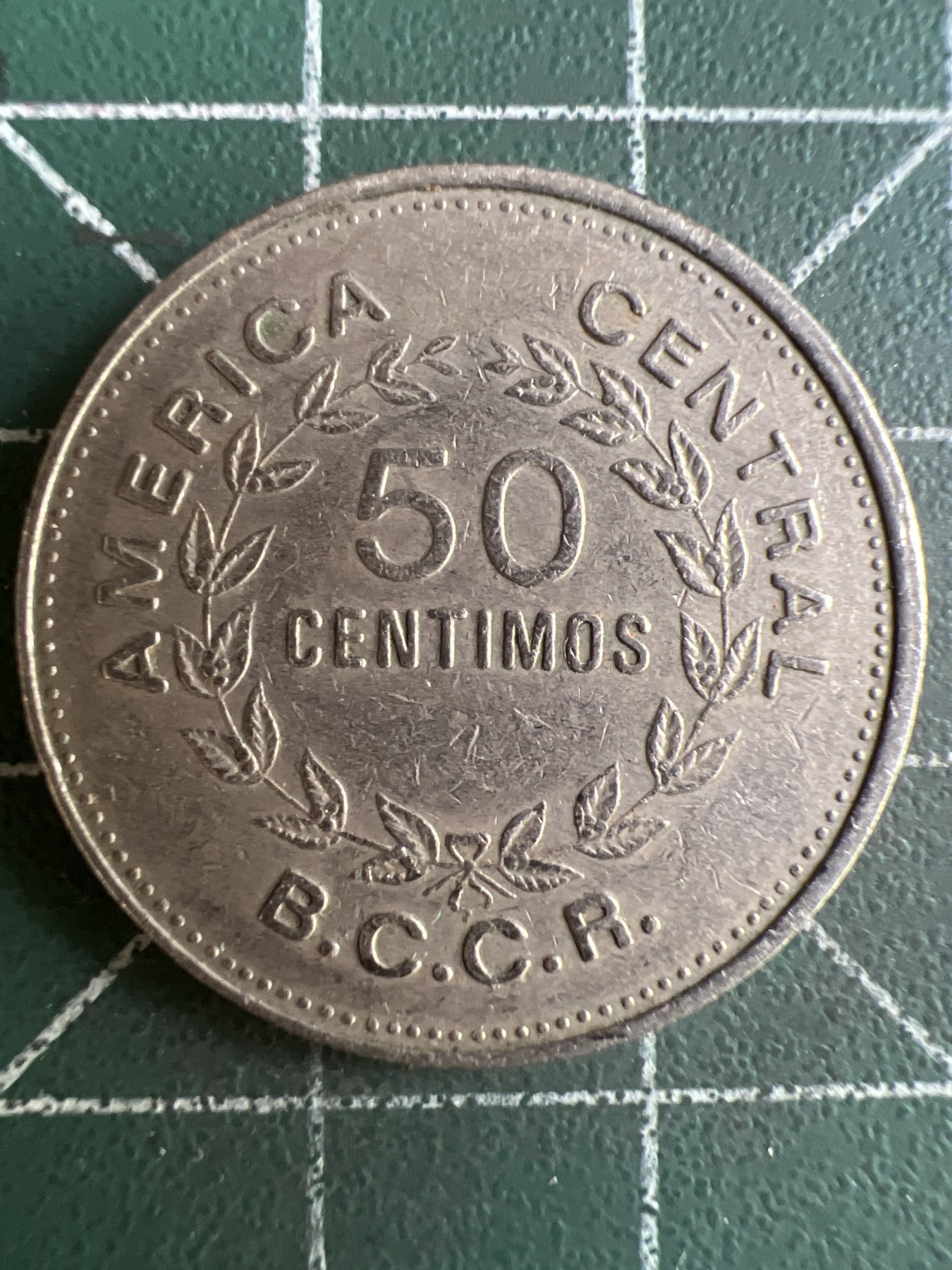 第614期 硬币专场 （无押金，捡漏，全场50包邮，偏远地区除外，接收代拍业务） 哥斯达黎加50分  1976年