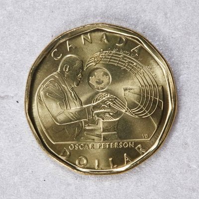 S&S Numismatic世界钱币-拍卖 第124期  - 加拿大2022年 钢琴家-奥斯卡·皮特森 1加元纪念币