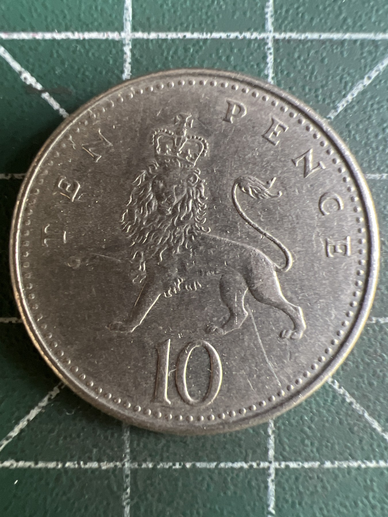 第580期 硬币专场 （无押金，捡漏，全场50包邮，偏远地区除外，接收代拍业务） 英国10便士