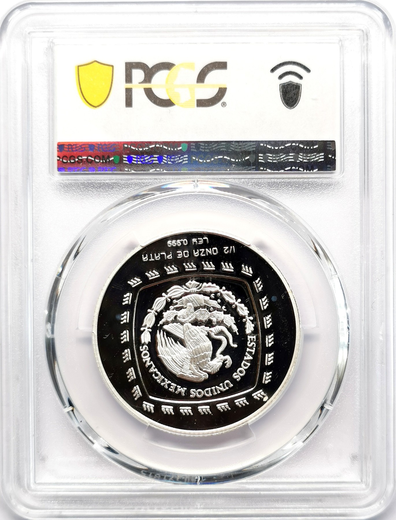 凡希社世界钱币微拍第二百六十六期 1996墨西哥玛雅文明2比索银币精铸PCGS-PR66DCAM