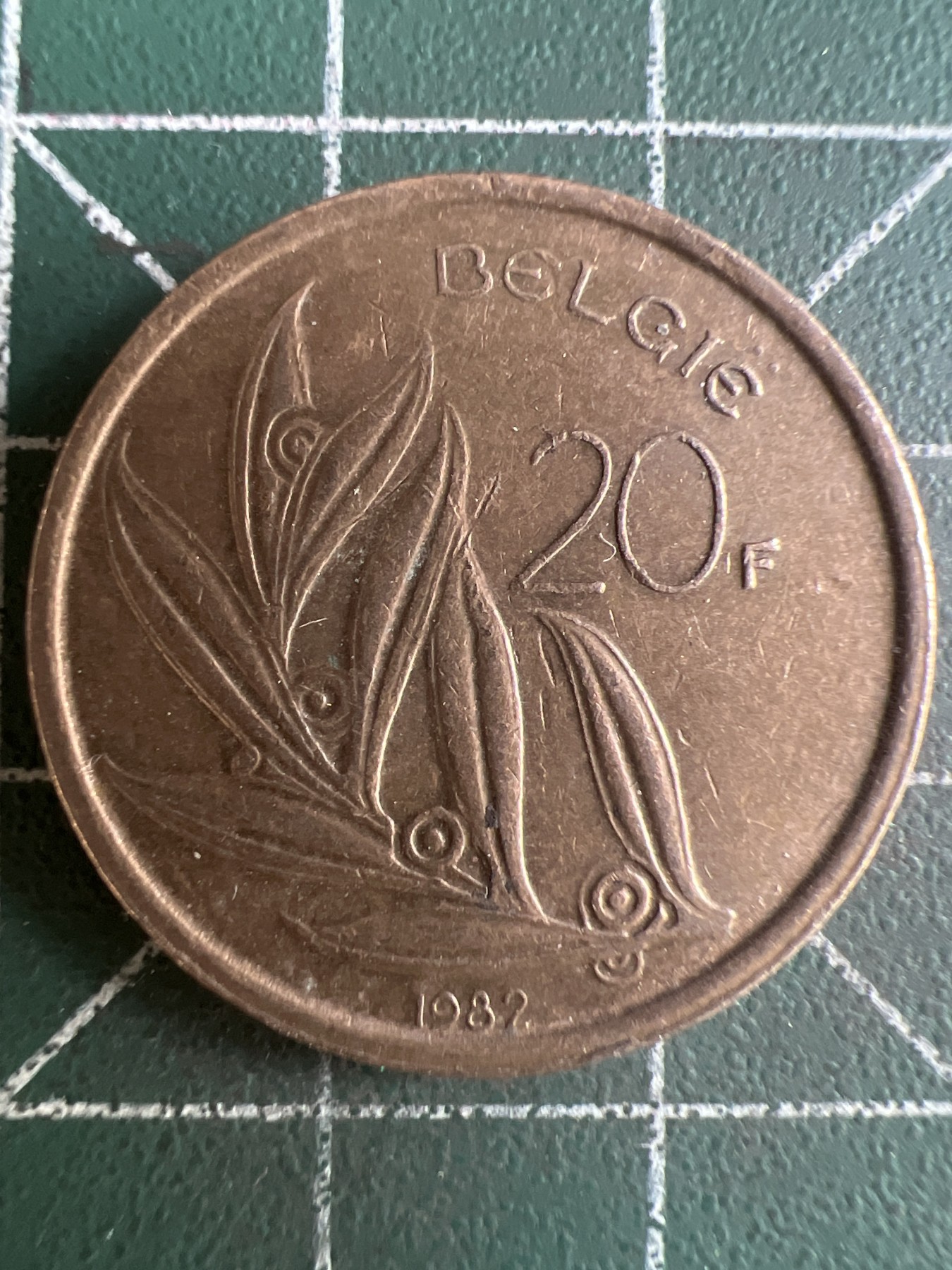 第614期 硬币专场 （无押金，捡漏，全场50包邮，偏远地区除外，接收代拍业务） 比利时20F