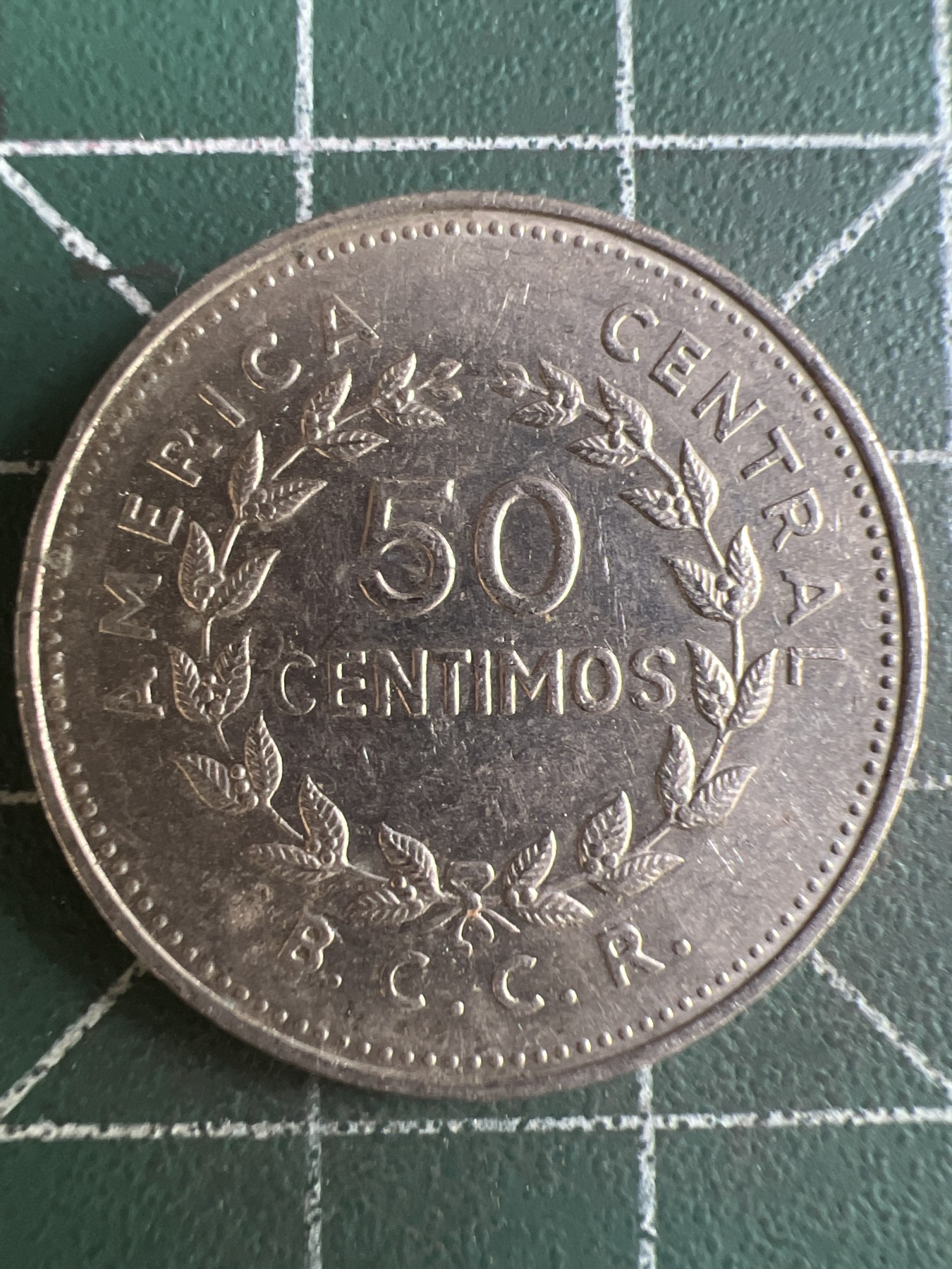 第579期 硬币专场 （无押金，捡漏，全场50包邮，偏远地区除外，接收代拍业务） 哥斯达黎加50分 1978年