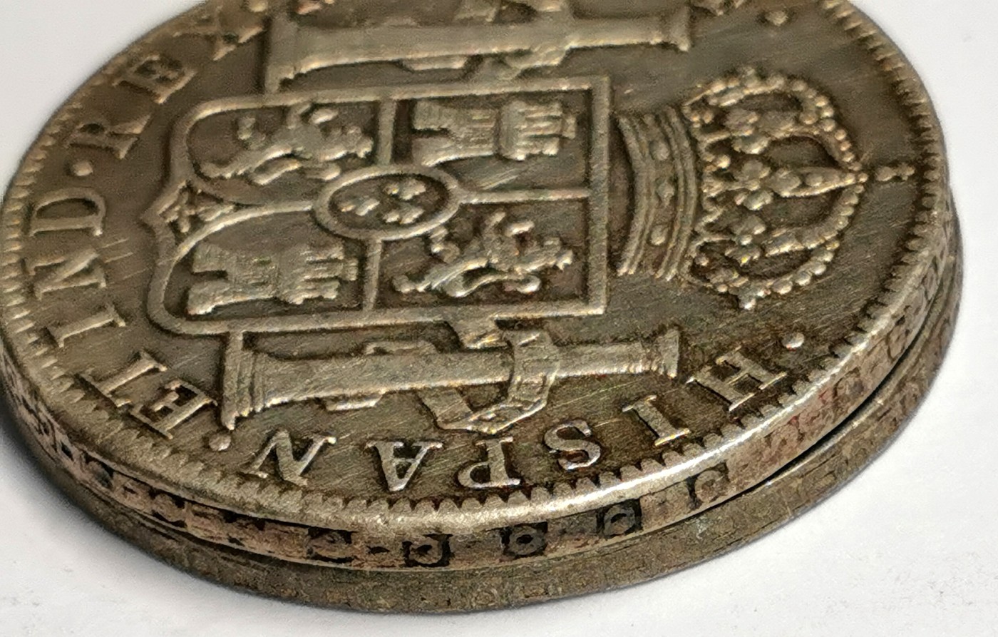 凡希社世界钱币微拍第二百六十六期 墨西哥卡三卡四双柱一对