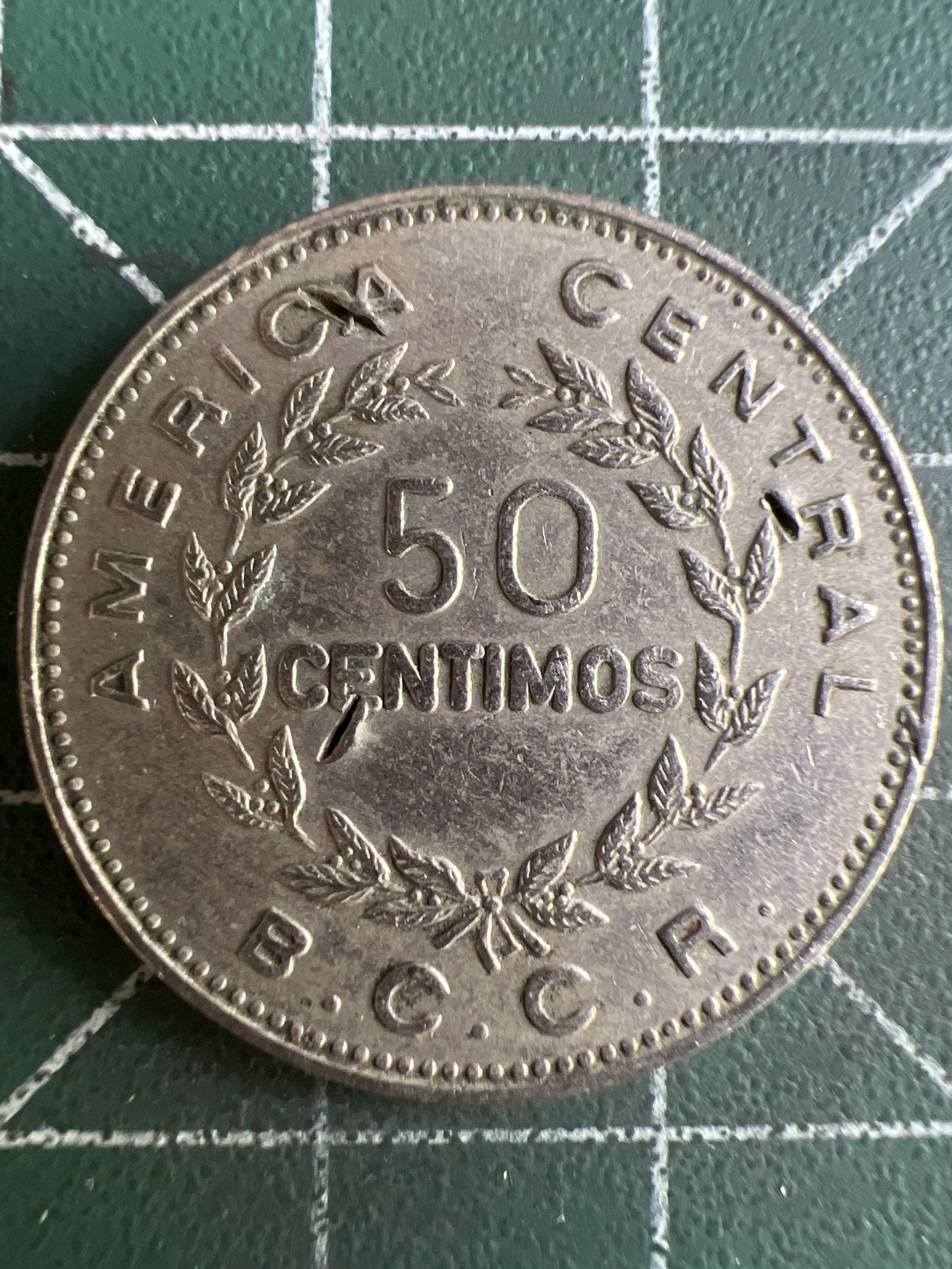 第650期 硬币专场 （无押金，捡漏，全场50包邮，偏远地区除外，接收代拍业务，本店十天发一次货） 哥斯达黎加50分  1975年