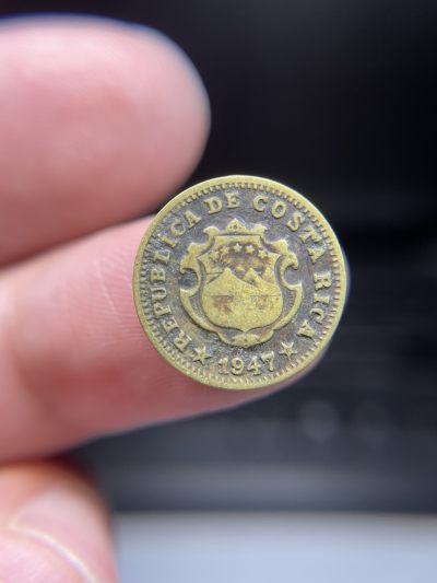 2024年集古藏今外币拍卖第五期-第1场—（总第41拍—老币专场） - 1947年哥斯达黎加5分