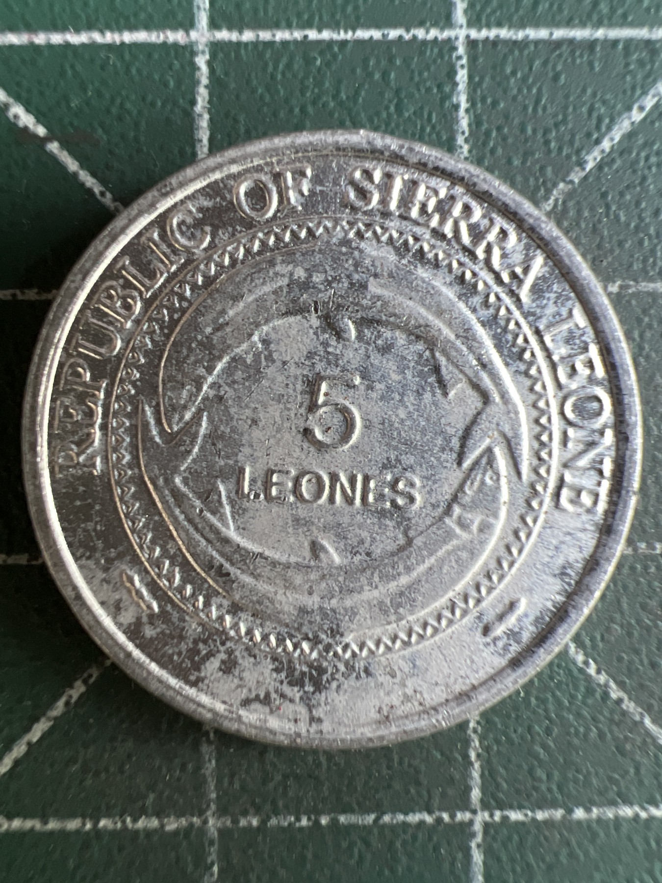 第580期 硬币专场 （无押金，捡漏，全场50包邮，偏远地区除外，接收代拍业务） 塞拉利昂5利昂