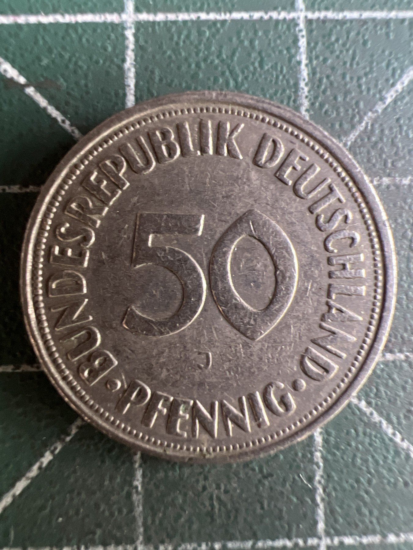 第579期 硬币专场 （无押金，捡漏，全场50包邮，偏远地区除外，接收代拍业务） 德国50分 J