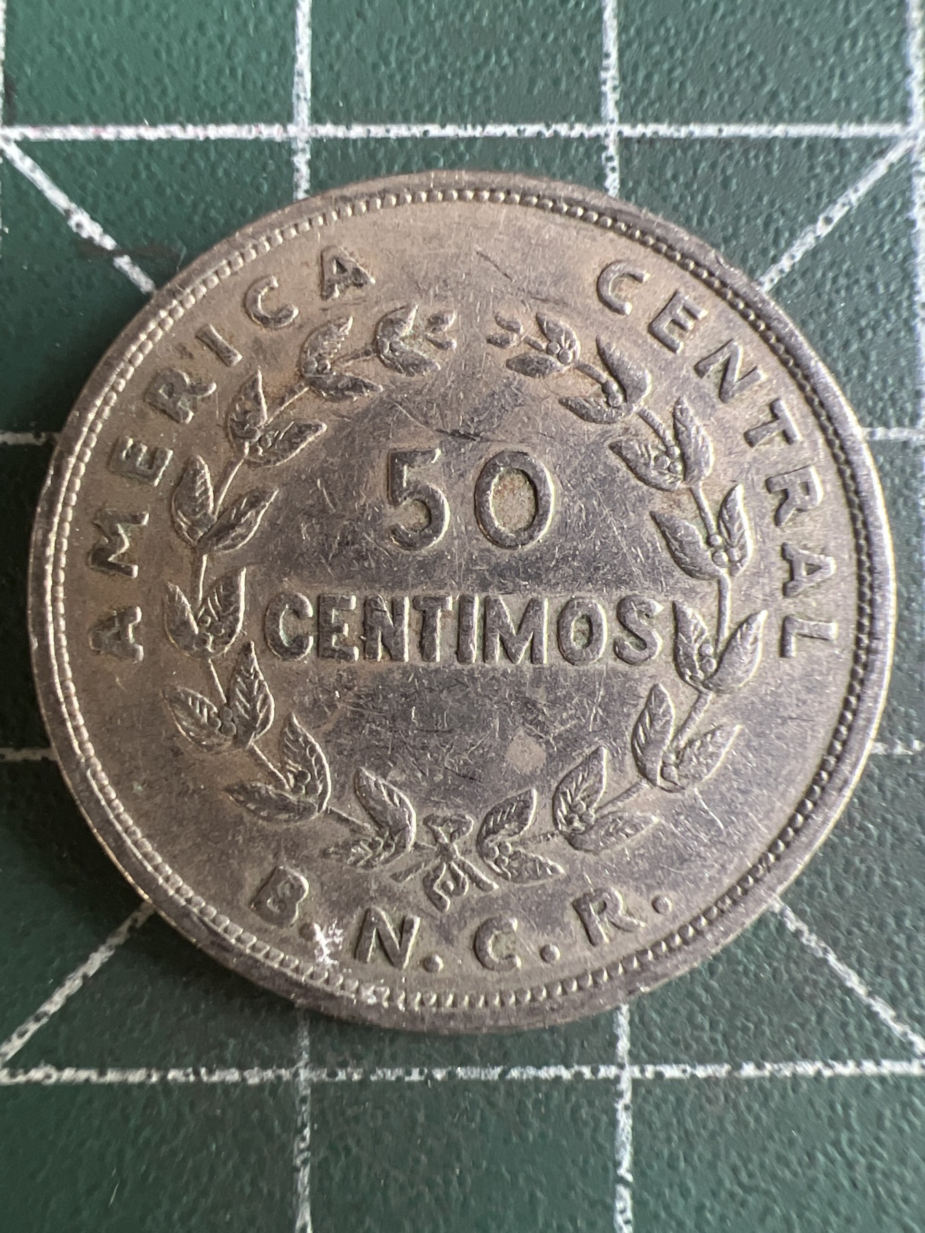 第579期 硬币专场 （无押金，捡漏，全场50包邮，偏远地区除外，接收代拍业务） 哥斯达黎加50分 1948年