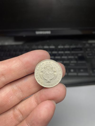 2024年集古藏今外币拍卖第五期-第1场—（总第41拍—老币专场） - 1948年哥斯达黎加25分