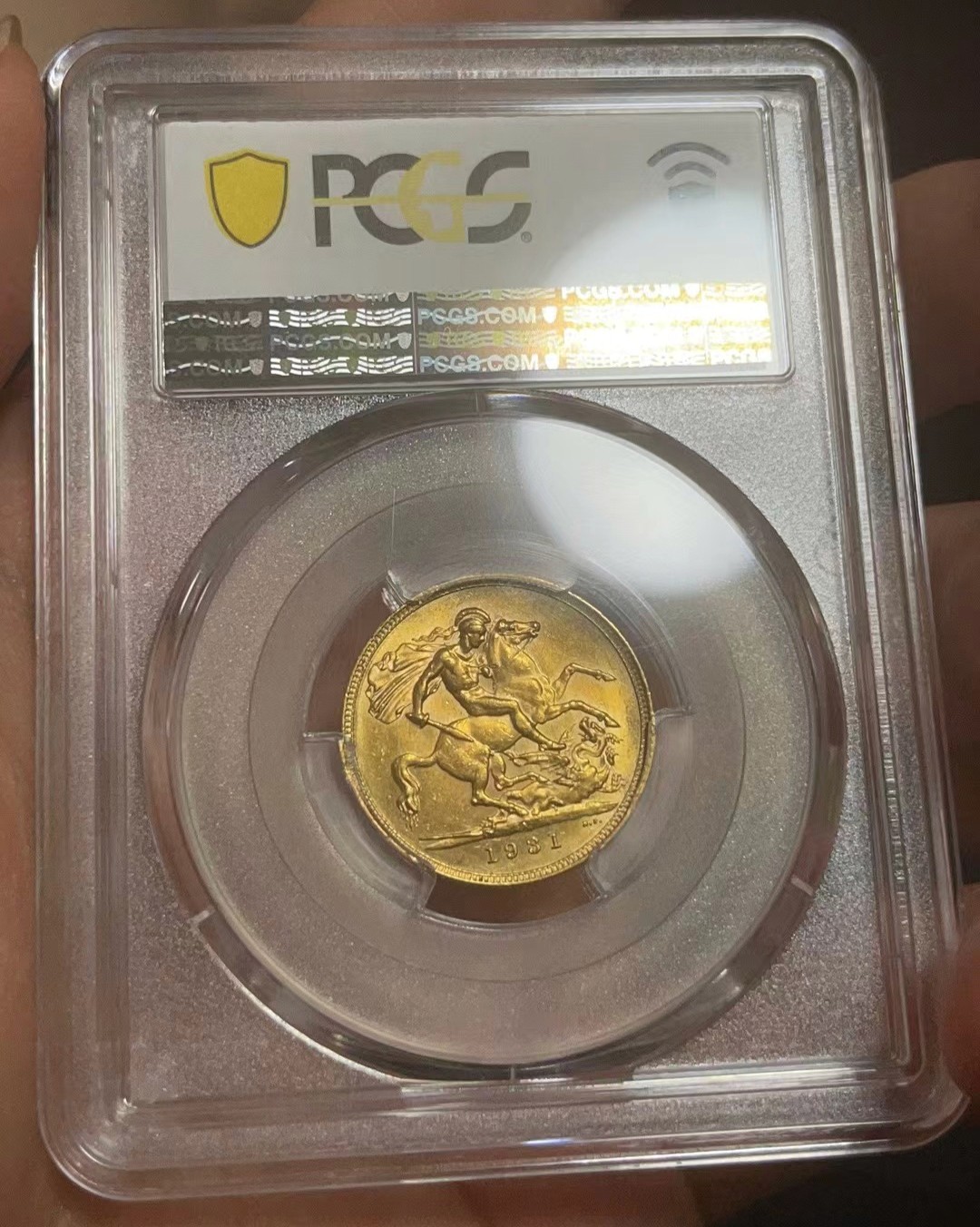 熊太乐钱币拍卖第2场 PCGS评级MS63南非乔治五世索维林金币