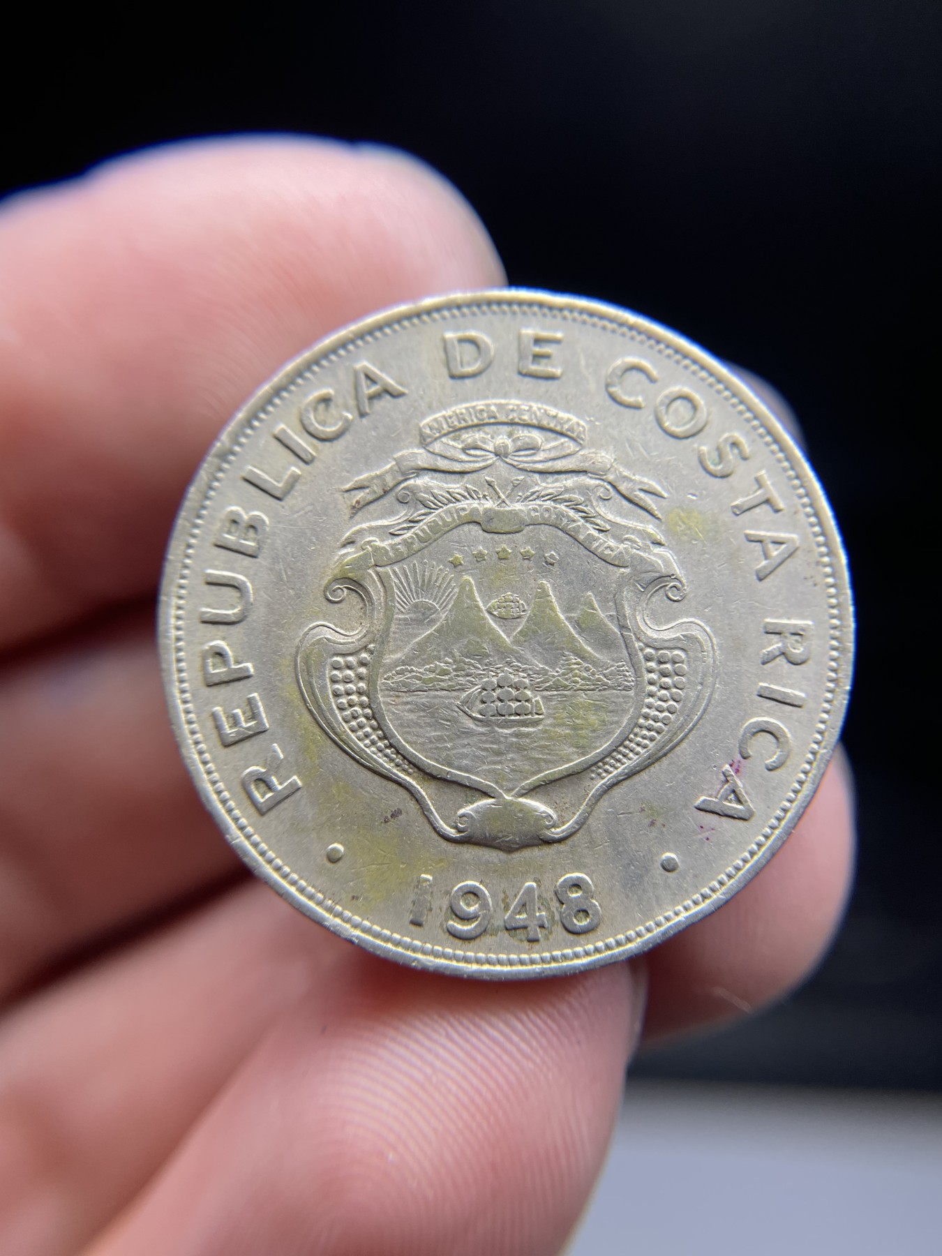 2024年集古藏今外币拍卖第五期-第1场—（总第41拍—老币专场） 1948年哥斯达黎加1科朗
