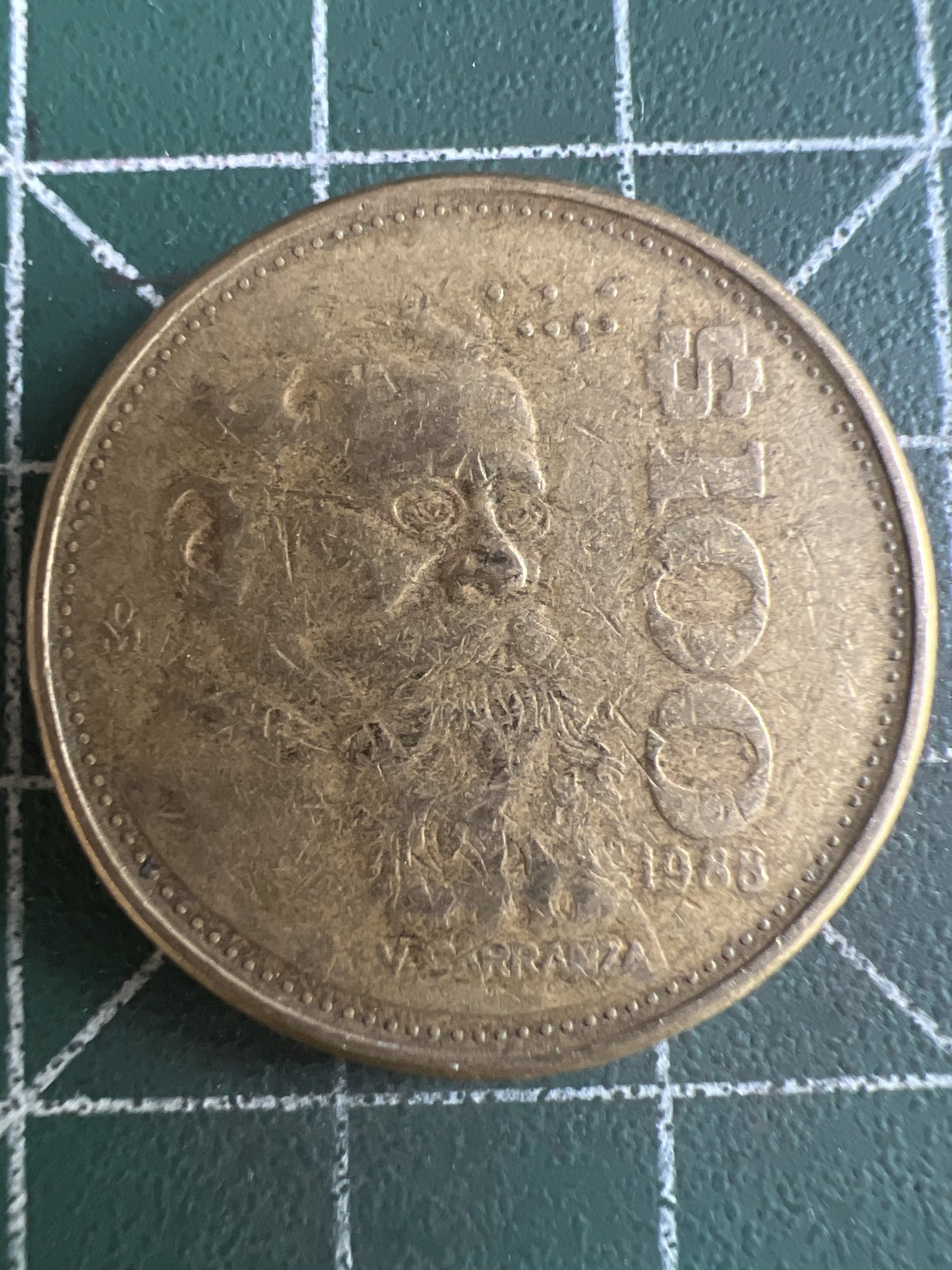 第613期 硬币专场 （无押金，捡漏，全场50包邮，偏远地区除外，接收代拍业务） 墨西哥100比索