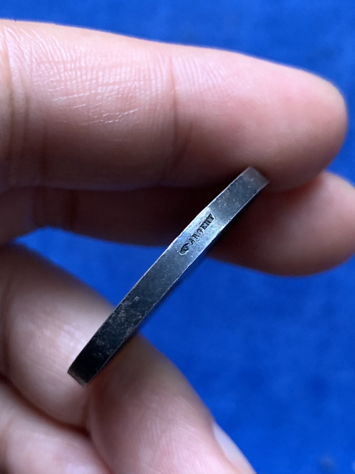 《竞宝斋》第262场-周日，周一，周二 3场连拍 (全场包邮) 法国拉罗谢尔商会银质代币，拿破仑三世头像较少见，17.69g，33mm，手指边铭