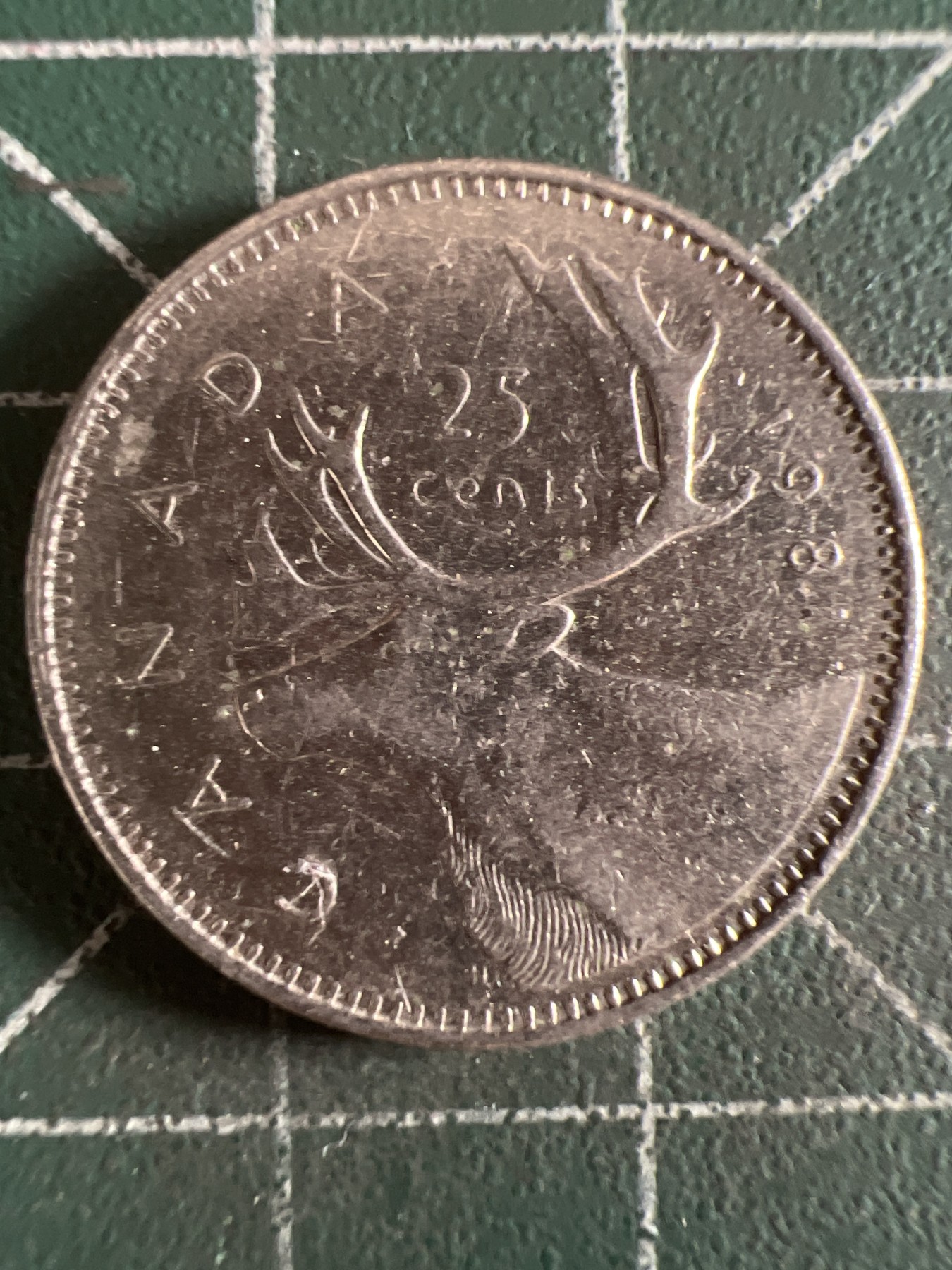 第581期 硬币专场 （无押金，捡漏，全场50包邮，偏远地区除外，接收代拍业务） 加拿大25分 青年 1981年