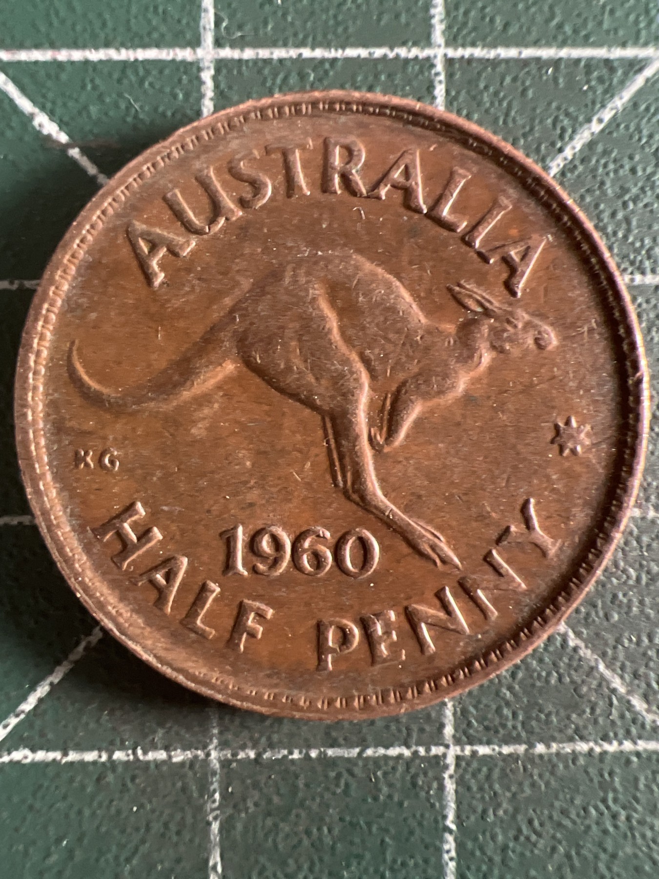 第581期 硬币专场 （无押金，捡漏，全场50包邮，偏远地区除外，接收代拍业务） 澳大利亚半便士