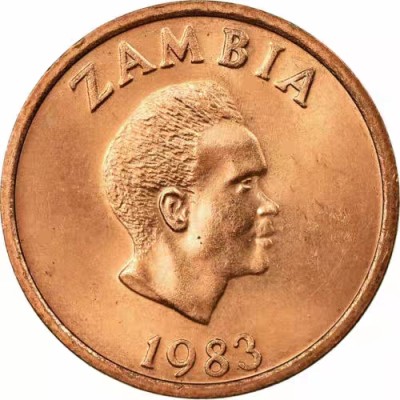 240514 - 赞比亚1恩韦硬币 年份随机 