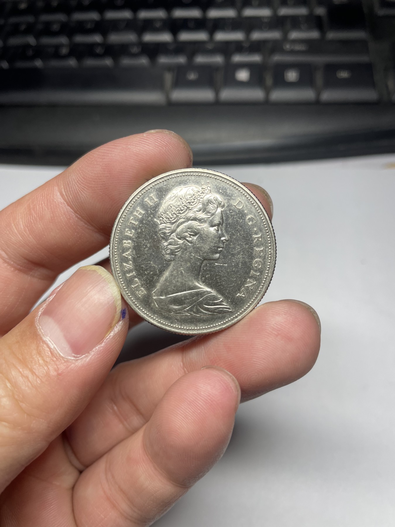 2024年集古藏今外币拍卖第五期-第2场—（总第42拍） 1970年加拿大一元