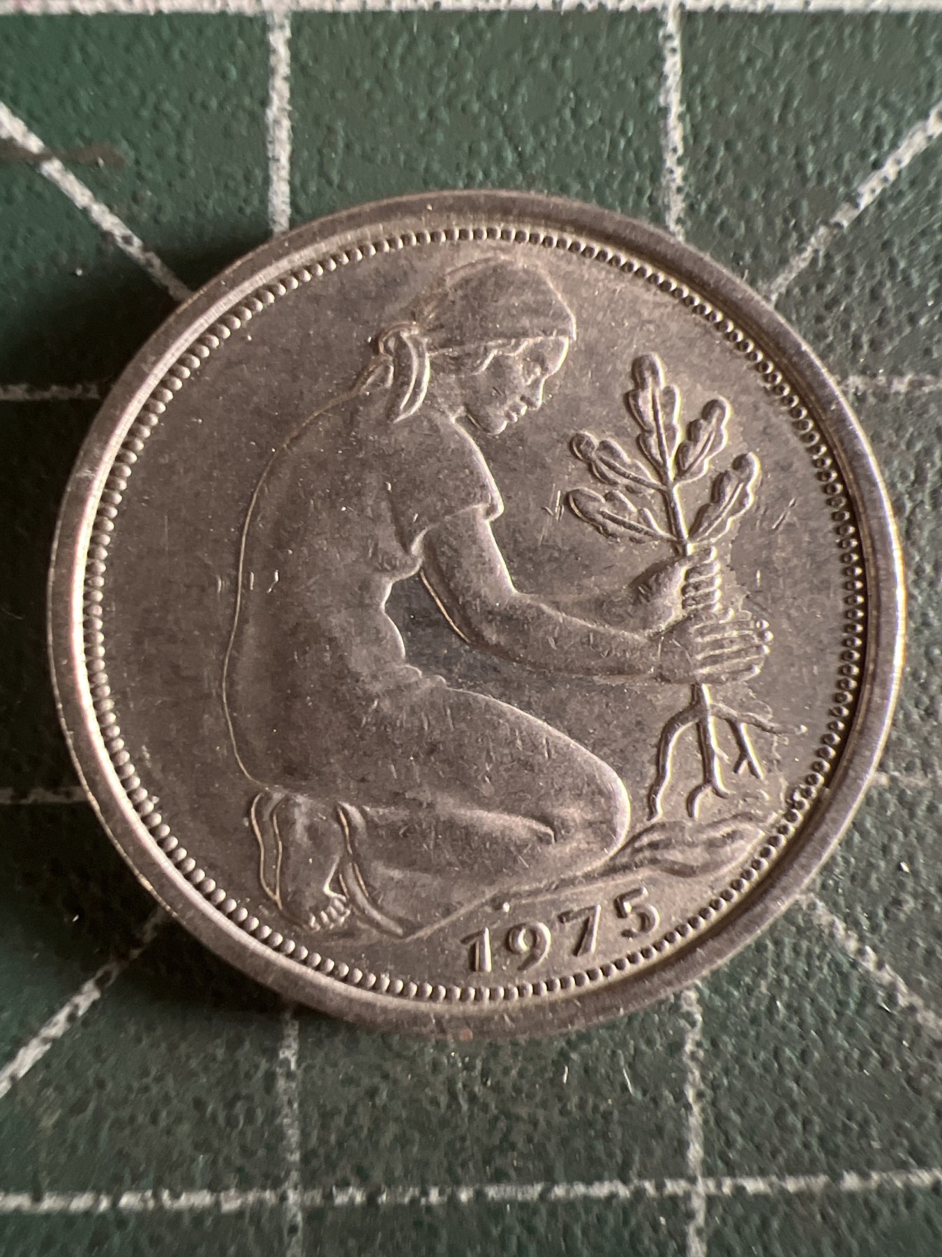 第584期 硬币专场 （无押金，捡漏，全场50包邮，偏远地区除外，接收代拍业务） 德国50分 G