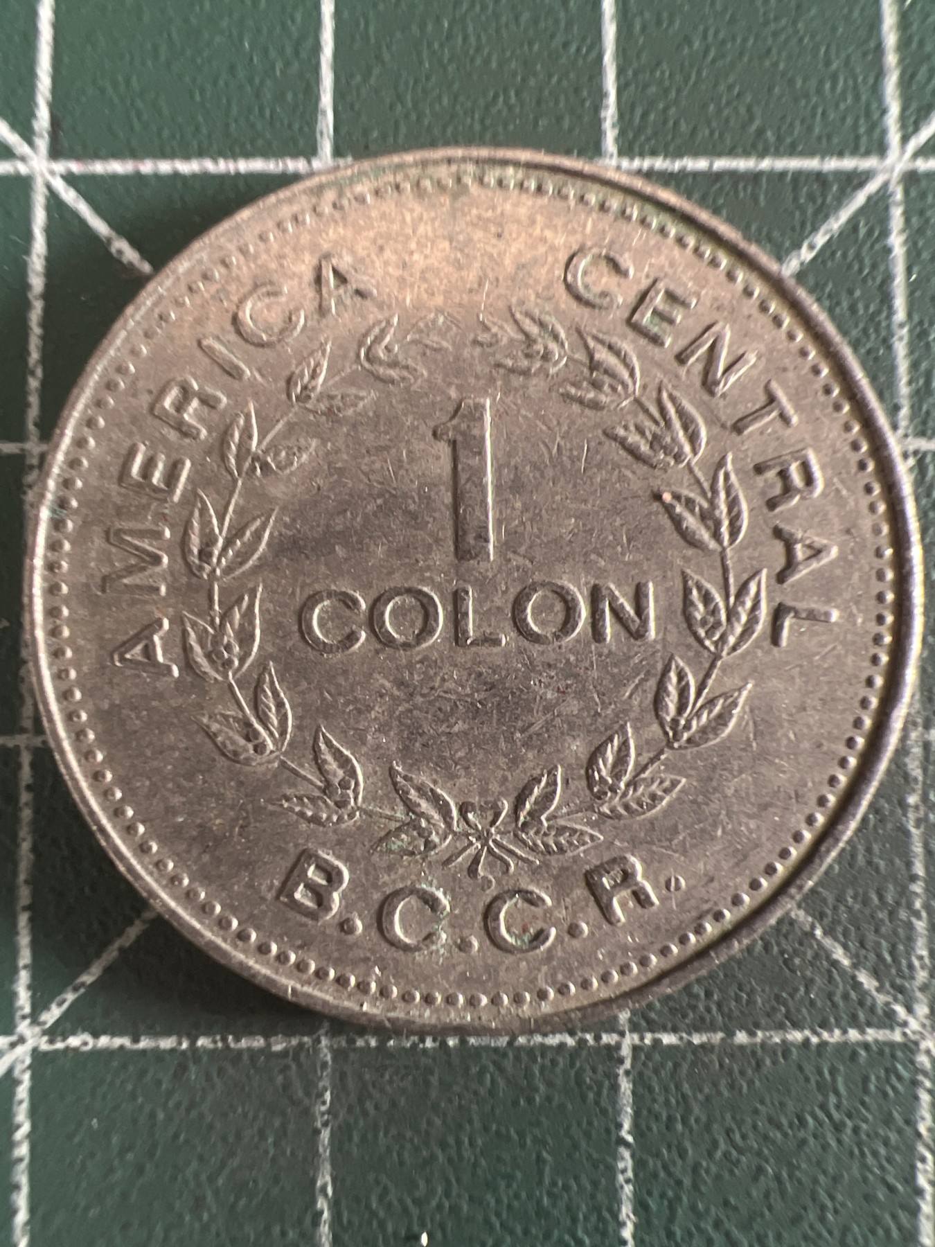 第584期 硬币专场 （无押金，捡漏，全场50包邮，偏远地区除外，接收代拍业务） 哥斯达黎加1克朗 1977年