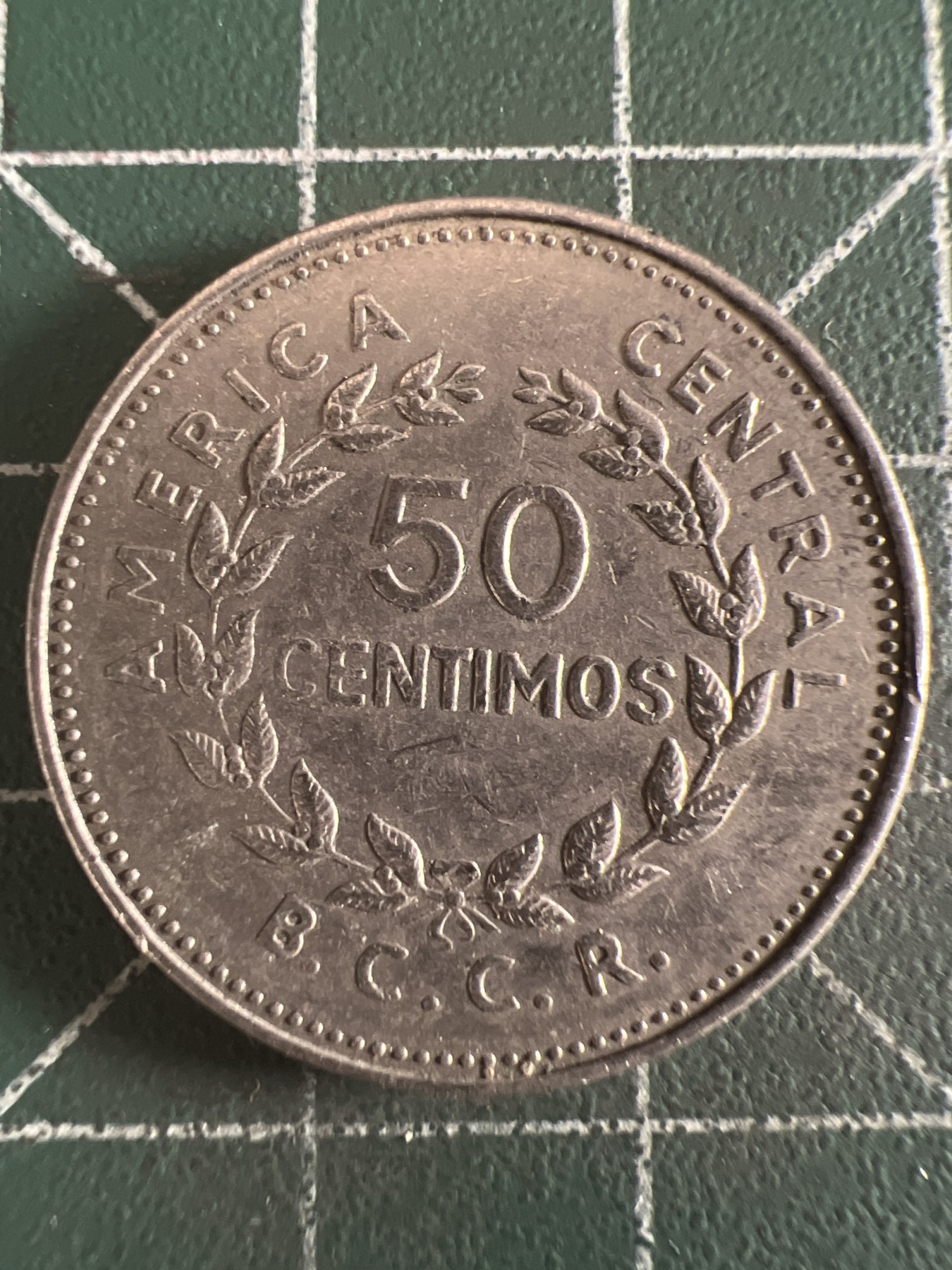 第657期 硬币场 （无押金，捡漏，全场50包邮，偏远地区除外，接收代拍业务，本店十天发一次货） 哥斯达黎加50分 1978年