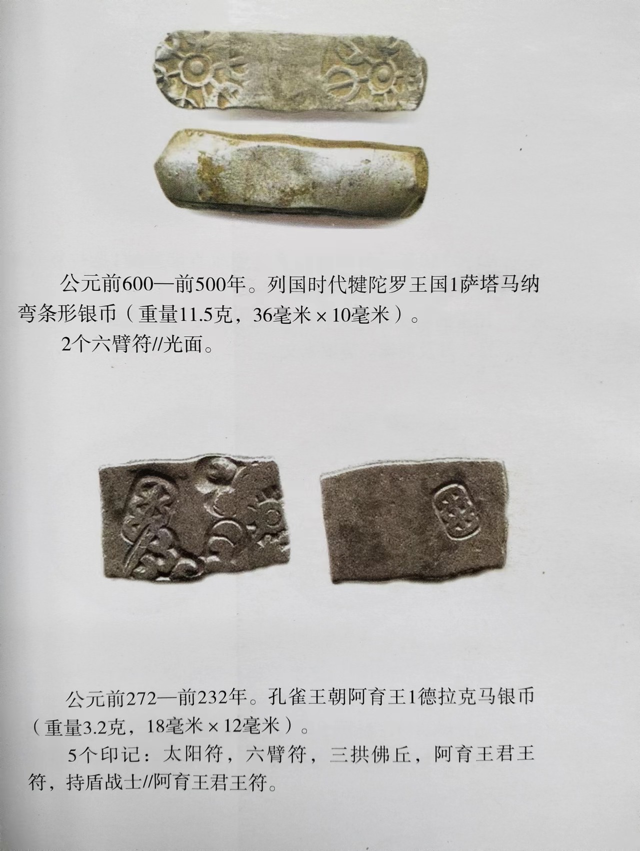 熊太乐钱币拍卖第2场 古印度孔雀王朝戳记银币