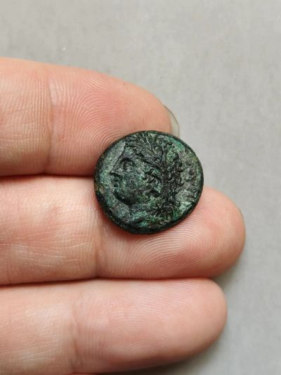 熊太乐钱币拍卖第2场 - 古希腊大希腊地区图里伊城丰收女神铜币