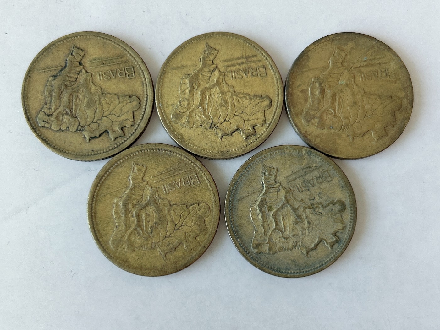 第一海外回流一元起拍收藏 散币专场 第82期 巴西2克鲁塞罗