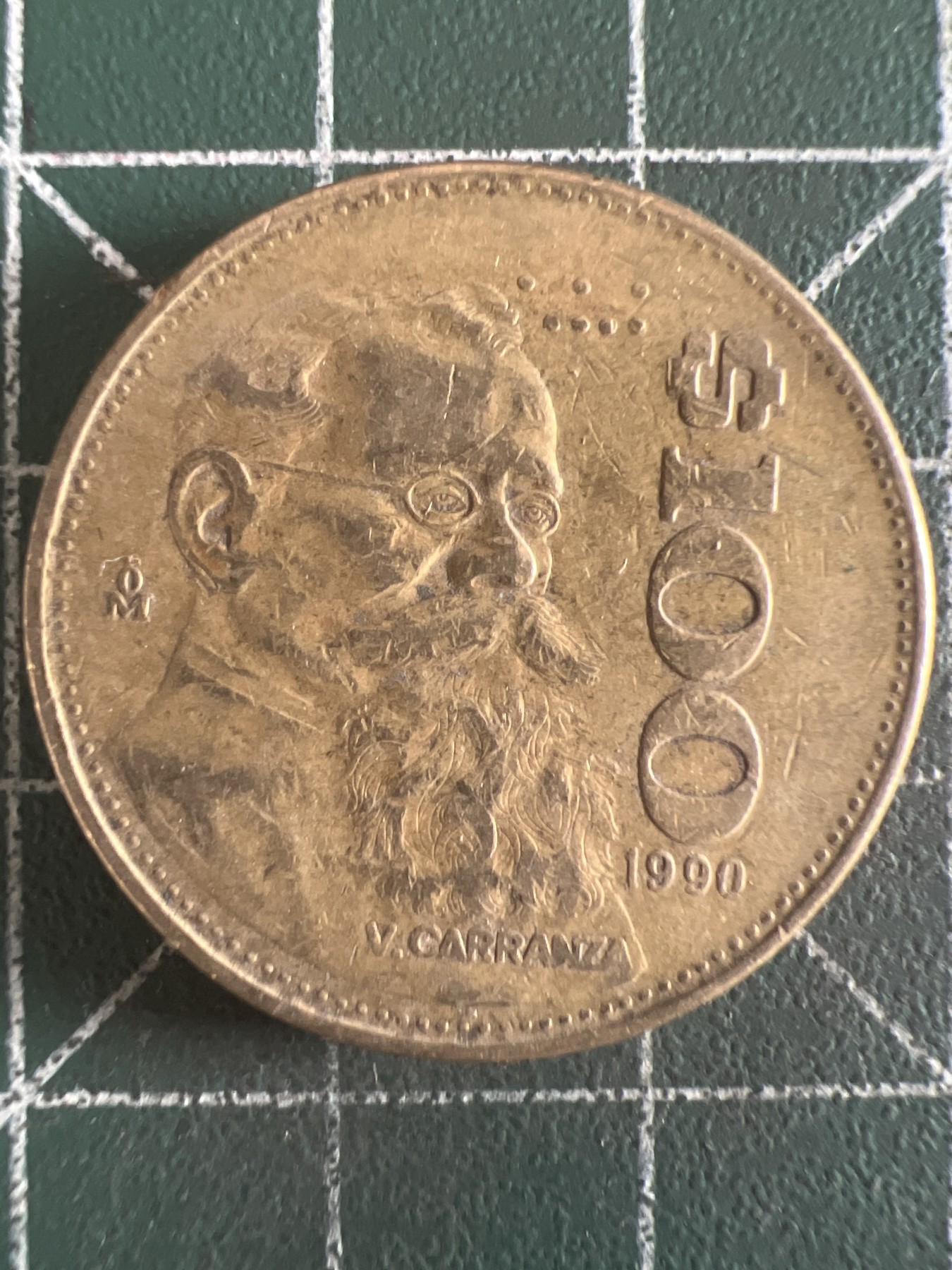 第657期 硬币场 （无押金，捡漏，全场50包邮，偏远地区除外，接收代拍业务，本店十天发一次货） 墨西哥100比索