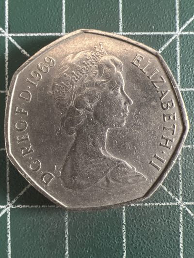 第616期 硬币专场 （无押金，捡漏，全场50包邮，偏远地区除外，接收代拍业务） - 英国50便士