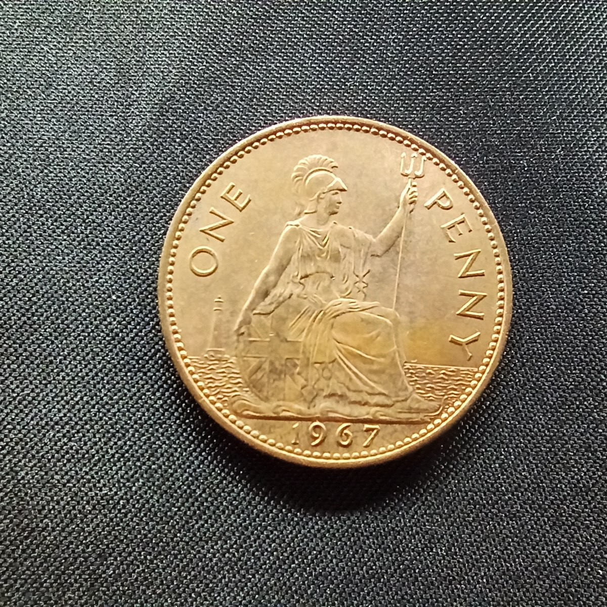 邮泉阁限时拍卖第三场 英国硬币专场 英国伊丽莎白二世1967年1便士