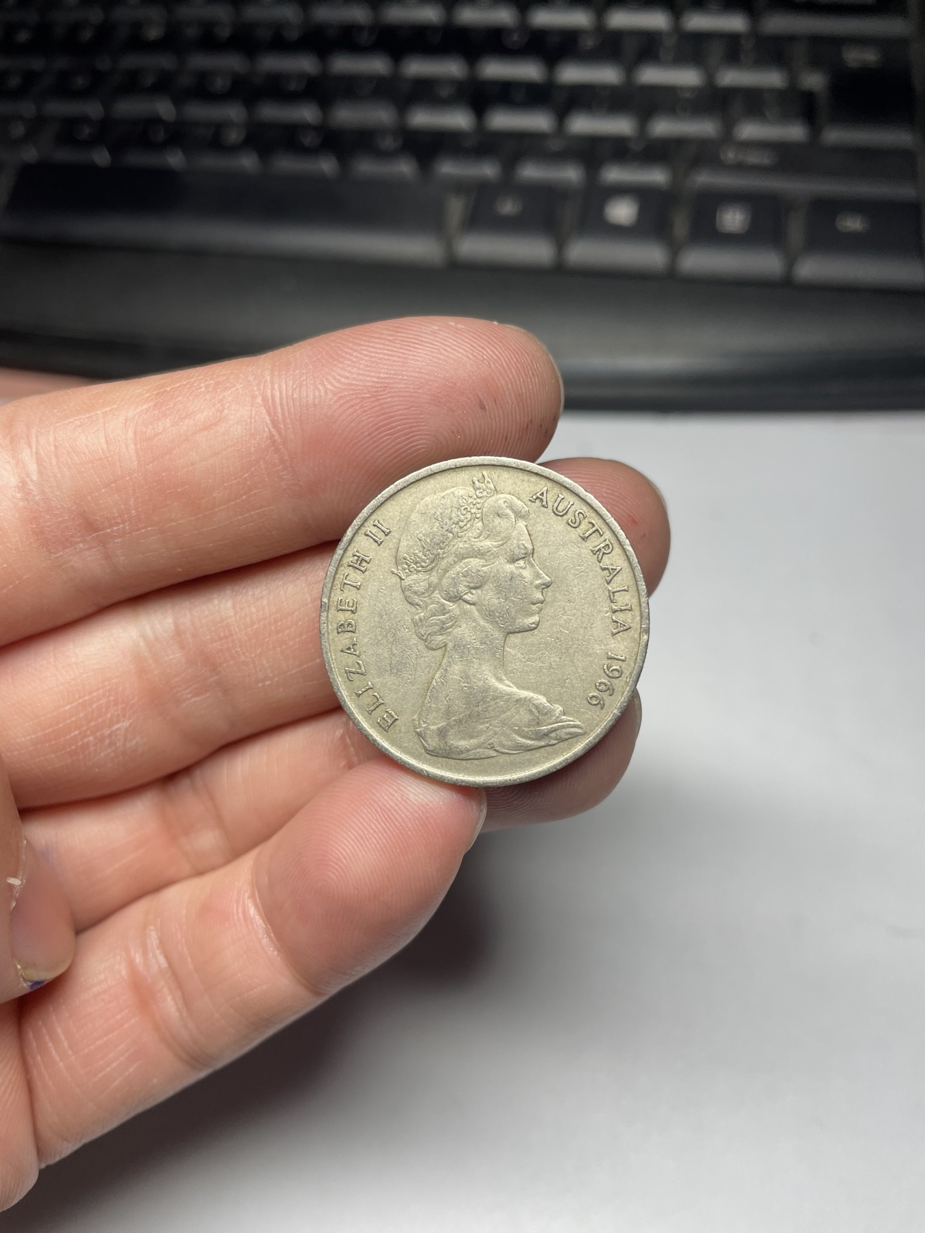 2024年集古藏今外币拍卖第五期-第2场—（总第42拍） 1966年澳大利亚20分