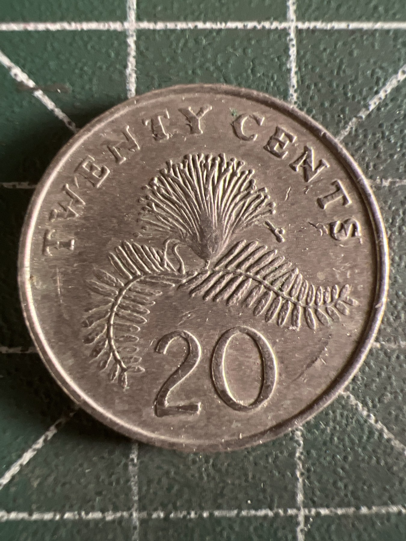 第584期 硬币专场 （无押金，捡漏，全场50包邮，偏远地区除外，接收代拍业务） 新加坡20分