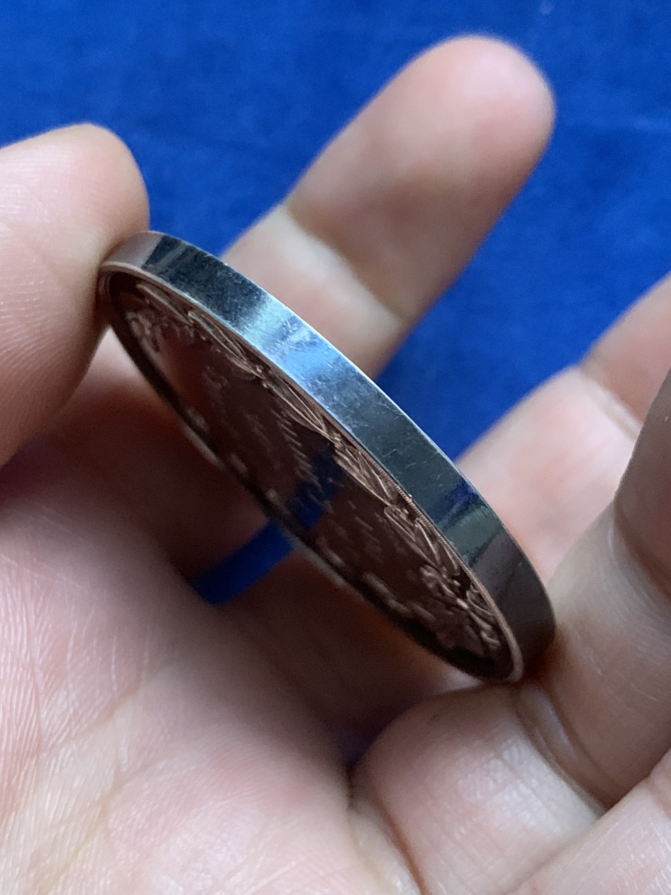 《竞宝斋》第262场-周日，周一，周二 3场连拍 (全场包邮) 英国1911年黑利伯里学院银质奖章，47.39g，44.6mm