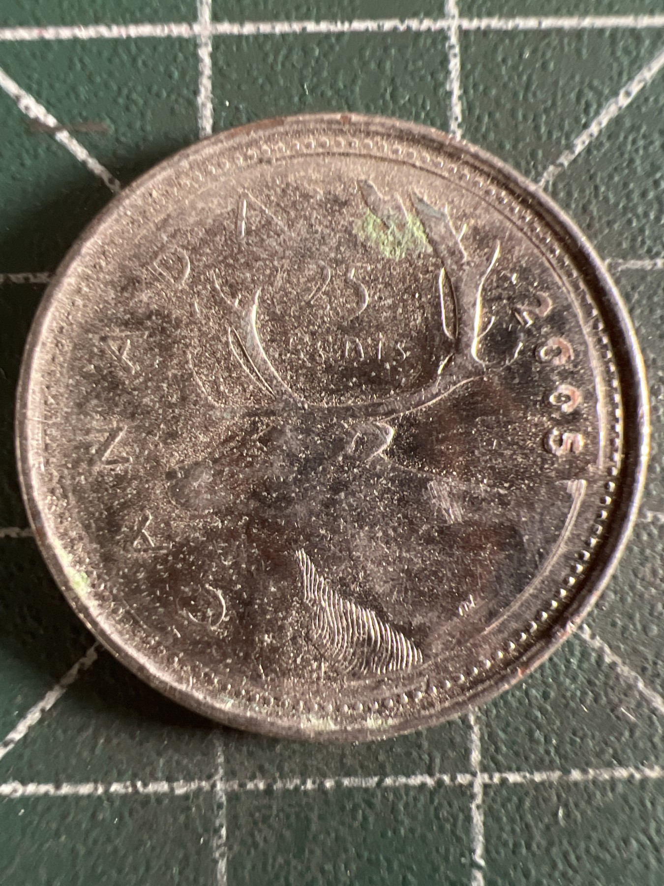 第581期 硬币专场 （无押金，捡漏，全场50包邮，偏远地区除外，接收代拍业务） 加拿大25分 老年 2005年