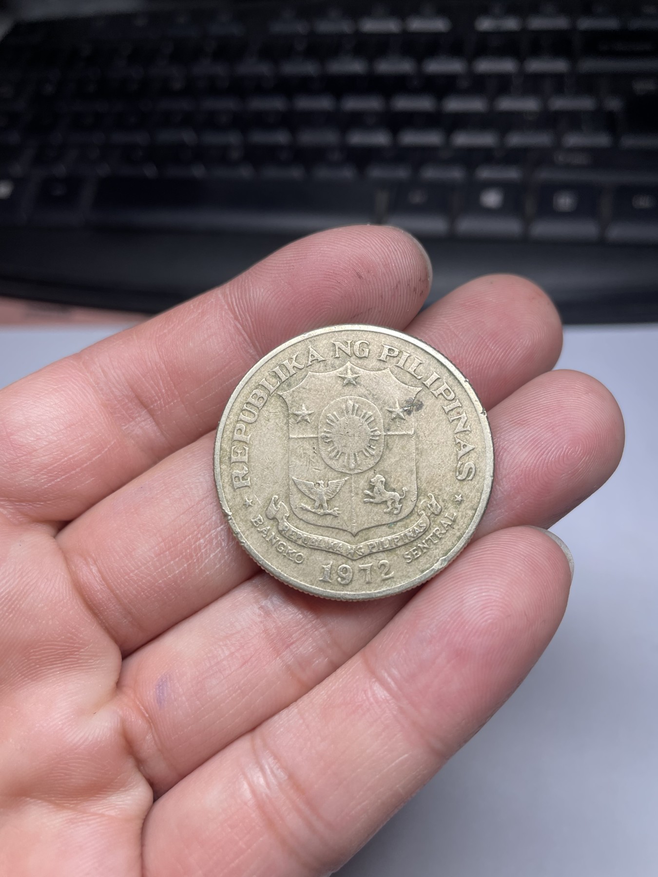 2024年集古藏今外币拍卖第五期-第2场—（总第42拍） 1972年菲律宾1比索