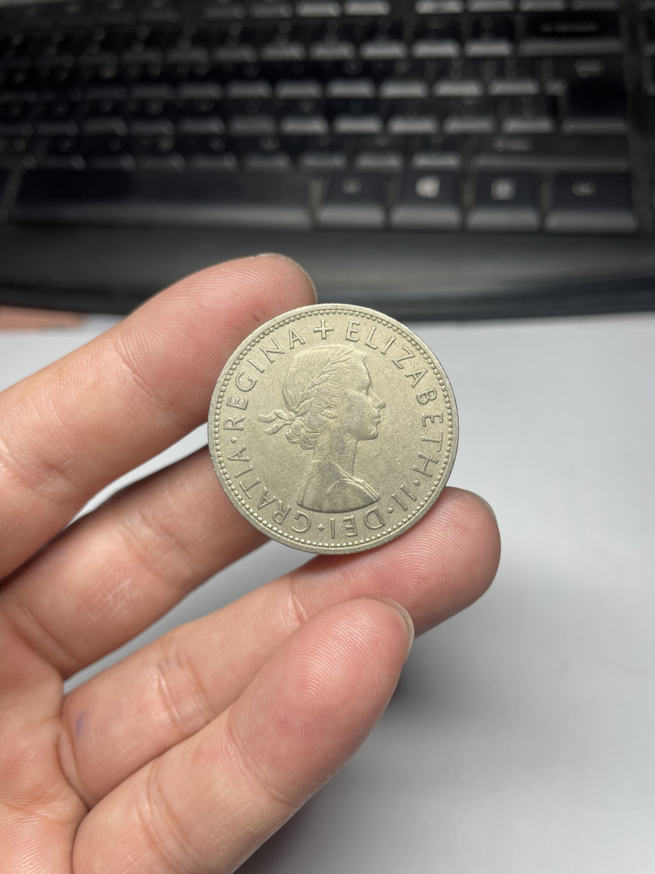 2024年集古藏今外币拍卖第五期-第2场—（总第42拍） 1961年英国半克朗