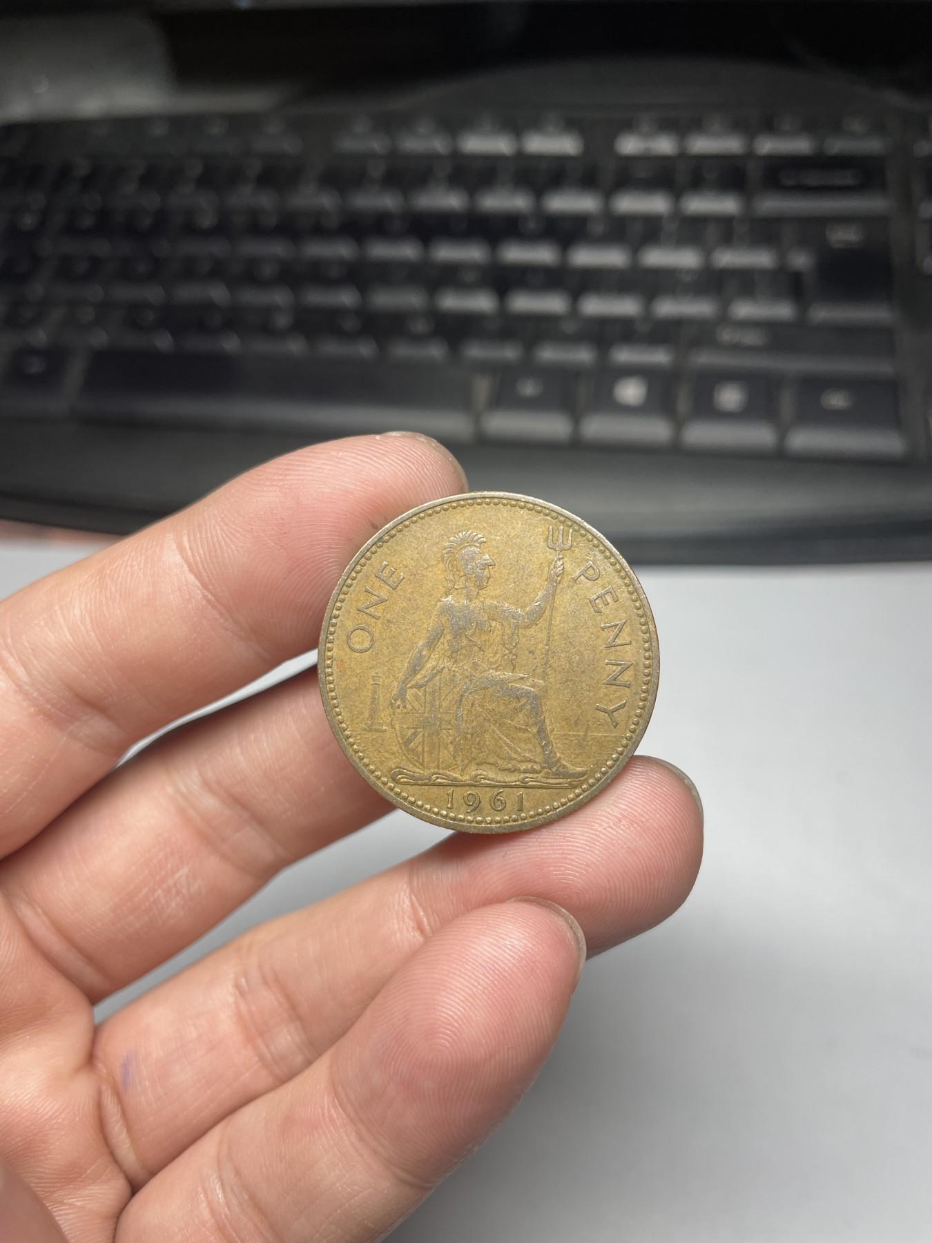 2024年集古藏今外币拍卖第五期-第2场—（总第42拍） 1961年英国1便士