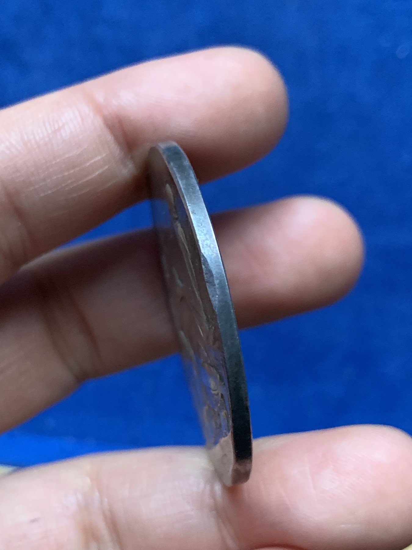 《竞宝斋》第262场-周日，周一，周二 3场连拍 (全场包邮) 法国O.Rtoy “永恒的爱”结婚纪念银章，31.57g，41.3mm，丰饶角边铭，有轻磕