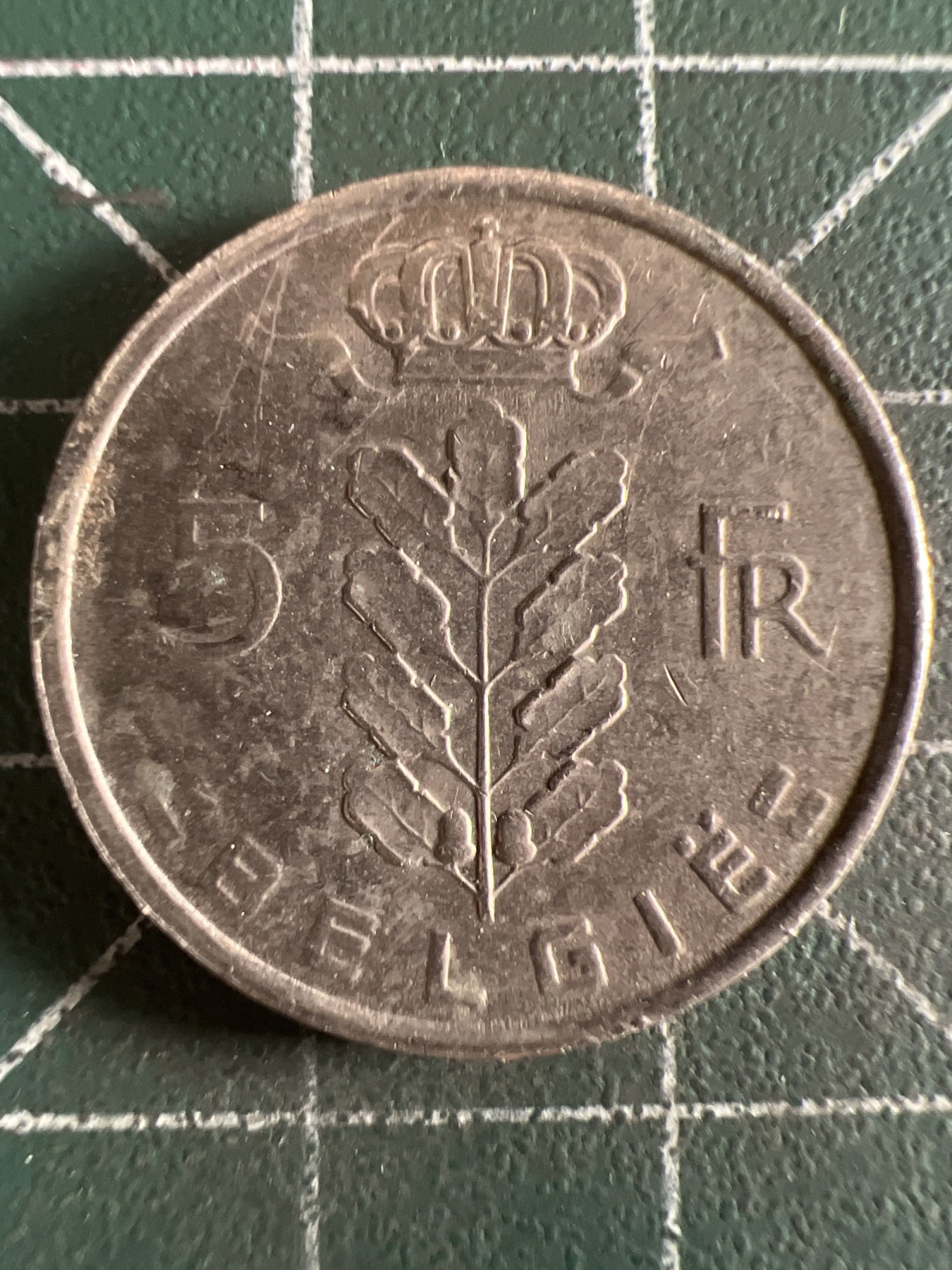 第581期 硬币专场 （无押金，捡漏，全场50包邮，偏远地区除外，接收代拍业务） 比利时5F