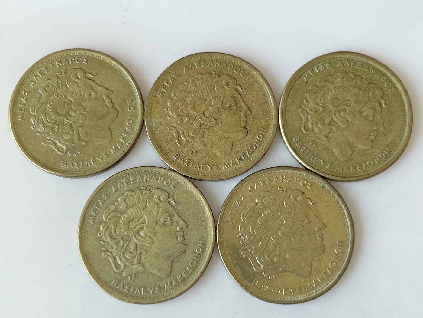 第一海外回流一元起拍收藏 散币专场 第82期 希腊100德拉克马 亚历山大