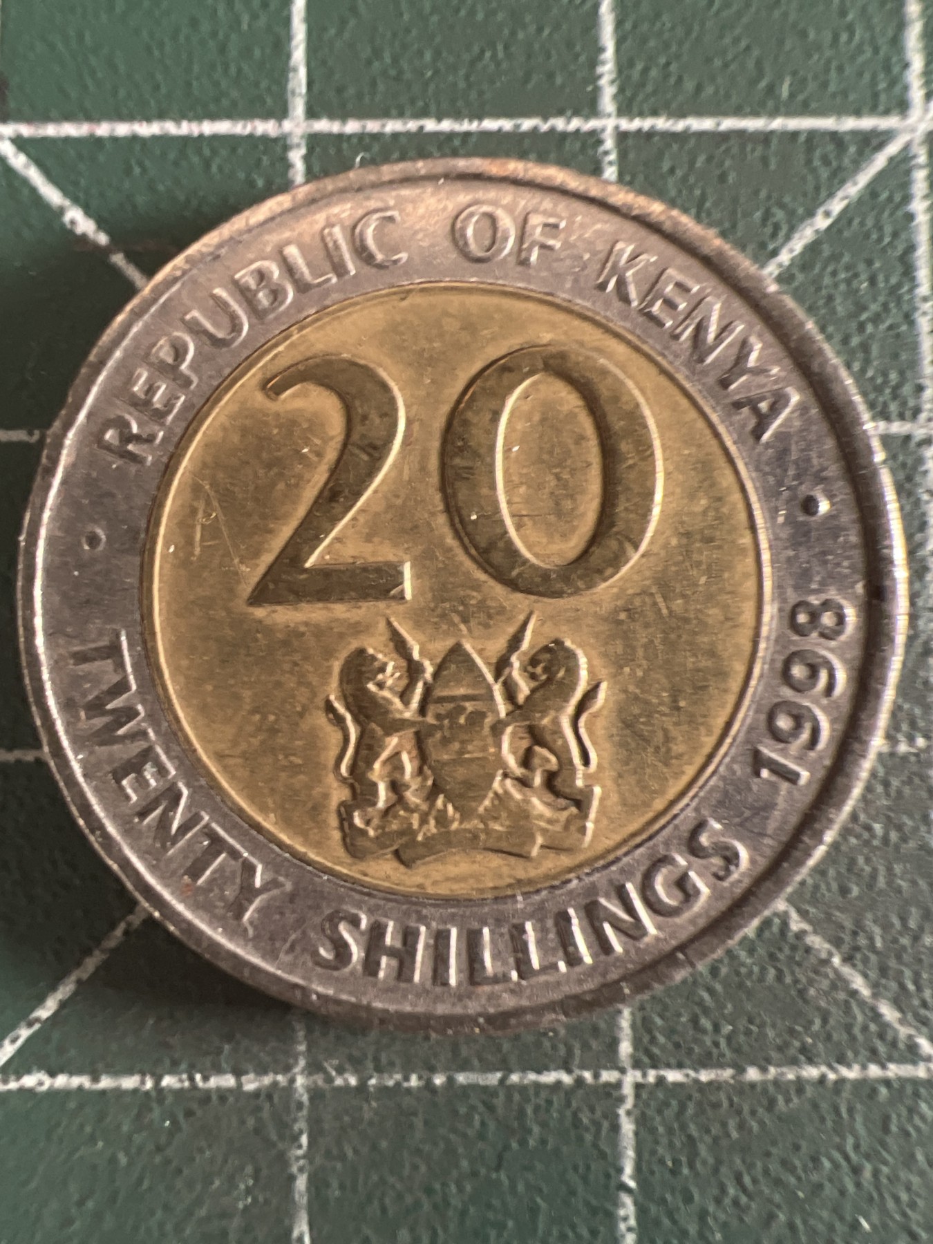 第581期 硬币专场 （无押金，捡漏，全场50包邮，偏远地区除外，接收代拍业务） 肯尼亚20先令