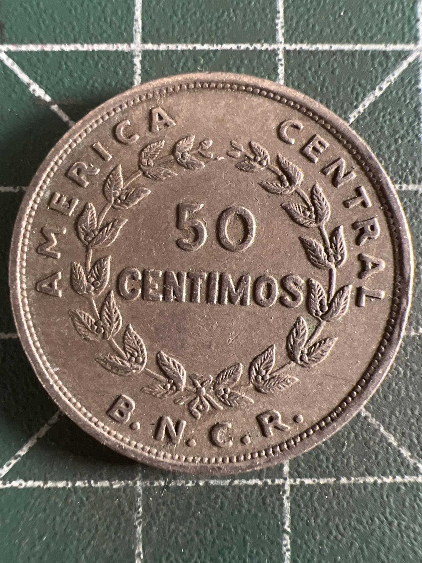 第581期 硬币专场 （无押金，捡漏，全场50包邮，偏远地区除外，接收代拍业务） 哥斯达黎加50分 1948年