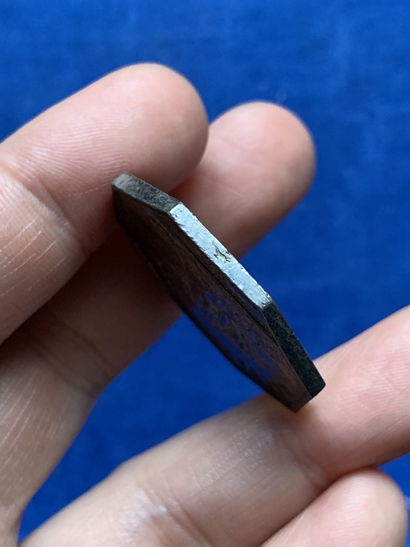 《竞宝斋》第262场-周日，周一，周二 3场连拍 (全场包邮) 法国八角银质jeton名誉品海妖，梅卢辛海上保险公司，17.11g，33.3mm，神灯边铭